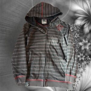 Skater Striped Gray hoodie 🪽